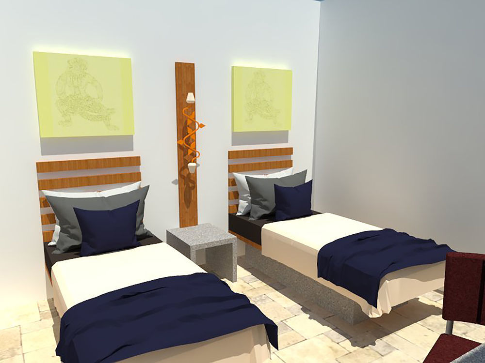 The Thirdfold Residence Ciudad de Siem Riep Exterior foto Twin beds