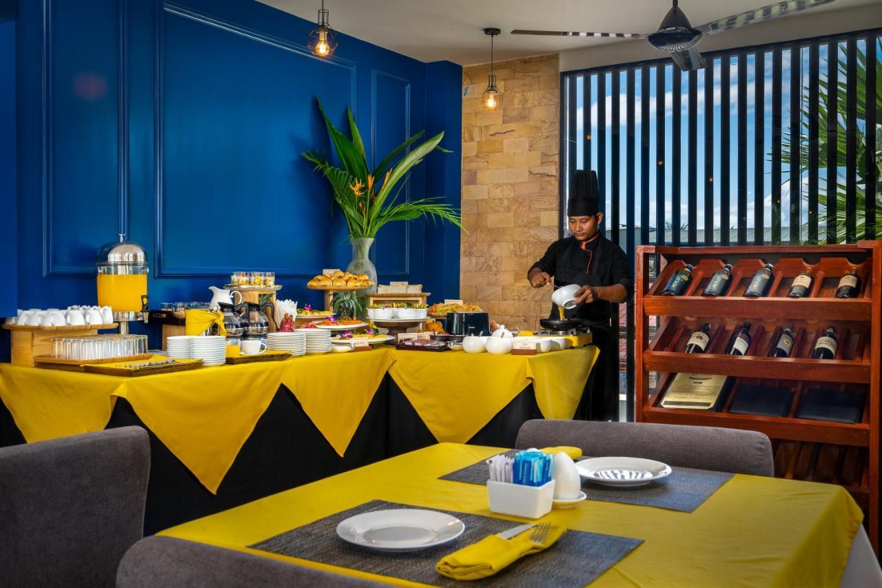 The Thirdfold Residence Ciudad de Siem Riep Exterior foto The restaurant
